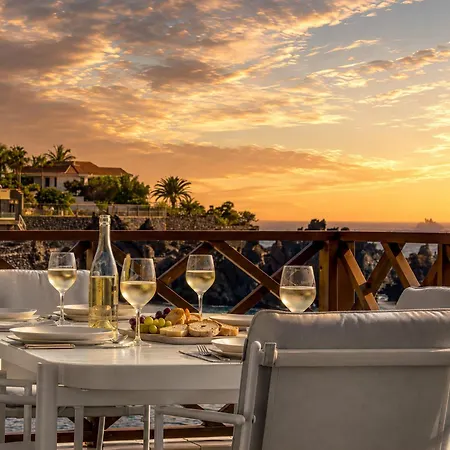 Luxury Oceanfront 3br Grand Terrace Panoramic Atlantic Views Appartement Puerto de Santiago (Tenerife)